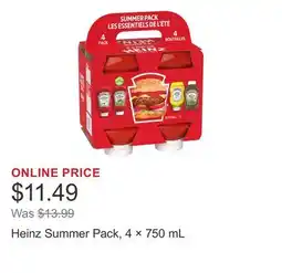 Costco Heinz Summer Pack, 4 × offer