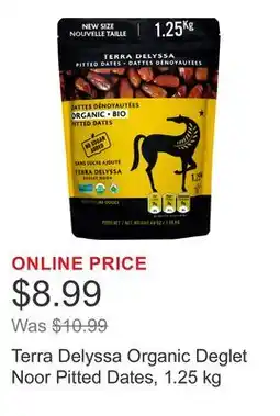 Costco Terra Delyssa Organic Deglet Noor Pitted Dates offer