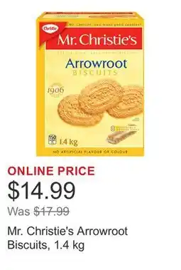 Costco Mr. Christie's Arrowroot Biscuits offer