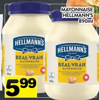 Supermarché PA HELLMANN'S MAYONNAISE offer