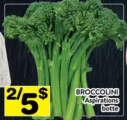 Supermarché PA BROCCOLINI | Aspirations offer