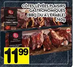 Supermarché PA CÔTES-LÉVÉES PLAISIRS GASTRONOMIQUES (BBQ OU À L'ÉRABLE) offer