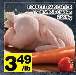 Supermarché PA POULET FRAIS ENTIER | Fresh Whole Chicken offer