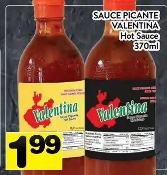 Supermarché PA SAUCE PICANTE VALENTINA | Hot Sauce offer