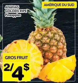 Supermarché PA ANANAS GOLDEN RIPE | Pineapples offer
