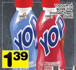 Supermarché PA YOGOURT À BOIRE YOP | Drinkable Yogurt offer