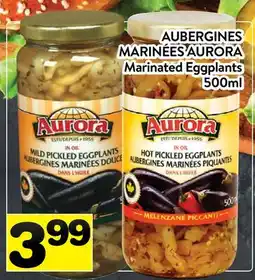 Supermarché PA AUBERGINES MARINÉES AURORA | Marinated Eggplants offer