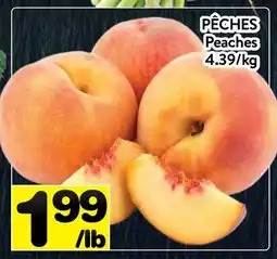 Supermarché PA PÊCHES | Peaches offer