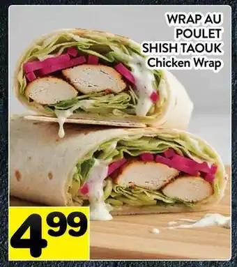 Supermarché PA WRAP AU POULET SHISH TAOUK | Chicken Wrap offer