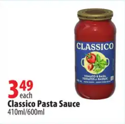 London Drugs Classico Pasta Sauce offer