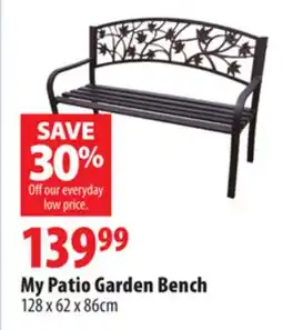 London Drugs My Patio Garden Bench offer