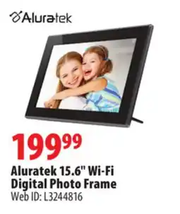 London Drugs Aluratek 15.6 Wi-Fi Digital Photo Frame offer