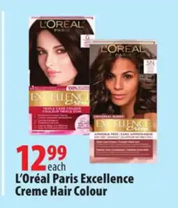 London Drugs L' Oréal Paris Excellence Creme Hair Colour offer