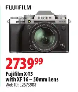 London Drugs Fujifilm X-T5 with XF 16-50mm Lens Web ID offer