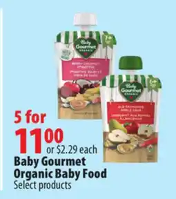 London Drugs Baby Gourmet Organic Baby Food offer