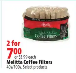 London Drugs Melitta Coffee Filters offer