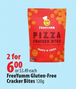 London Drugs FreeYumm Gluten-Free Cracker Bites offer