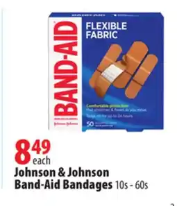 London Drugs Johnson & Johnson Band-Aid Bandages 10s-60s offer