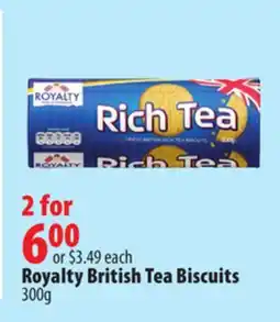 London Drugs Royalty British Tea Biscuits offer