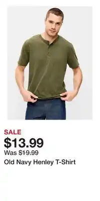 Old Navy Old Navy Henley T-Shirt offer