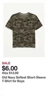 Old Navy Old Navy Softest Short-Sleeve T-Shirt for Boys offer