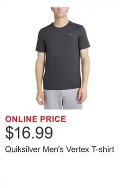Costco Quiksilver Men's Vertex T-shirt offer