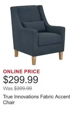 Costco True Innovations Fabric Accent Chair offer