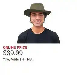 Costco Tilley Wide Brim Hat offer