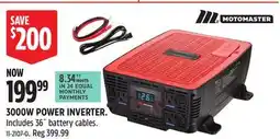 Canadian Tire 3000W POWER INVERTER offer