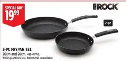 Canadian Tire The Rock 2-Piece Frypan Set offer