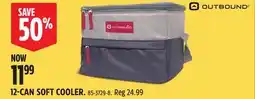 Canadian Tire OUTBOUND 12-CAN SOFT COOLER offer