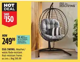 Canadian Tire EGG SWING offer