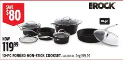 Canadian Tire The Rock 10-Piece FORGED NON-STICK COOKSET offer