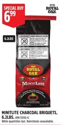Canadian Tire MINILITE CHARCOAL BRIQUETS offer