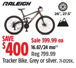 Canadian Tire Tracker Bike offer
