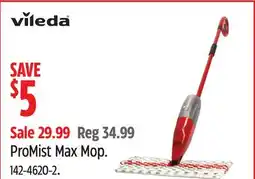 Canadian Tire ProMist Max Mop offer
