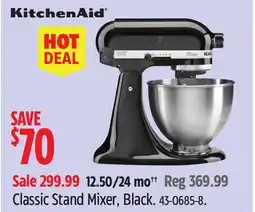 Canadian Tire Classic Stand Mixer, Black offer