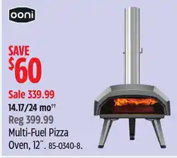Canadian Tire Multi-Fuel Pizza Oven offer