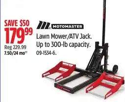 Canadian Tire MOTOMASTER Lawn Mower/ATV Jack offer
