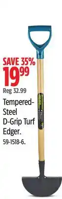 Canadian Tire Tempered-Steel D-Grip Turf Edger offer