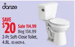 Canadian Tire 2-Pc Soft-Close Toilet offer