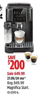 Canadian Tire Magnifica Start offer