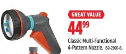 Canadian Tire Classic Multi-Functional 4-Pattern Nozzle offer