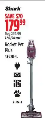 Canadian Tire Shark Rocket Pet Plus offer