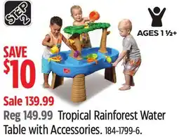 Canadian Tire Tropical Rainforest Water Table with Accessories offer