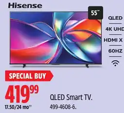 Canadian Tire QLED Smart TV offer
