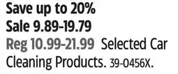 Canadian Tire Selected Car Cleaning Products offer