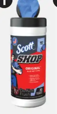 Canadian Tire Scott Original All-Purpose Blue Wet Shop Towel offer