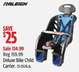 Canadian Tire Deluxe Bike Child Carrier offer