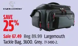 Canadian Tire Largemouth Tackle Bag, 3600. Grey offer